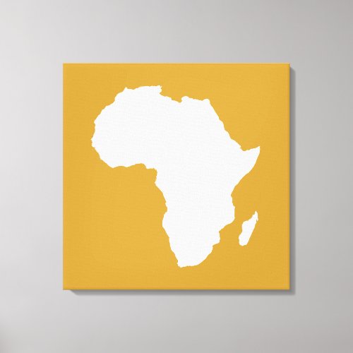 Sudan Brown Audacious Africa Canvas Print