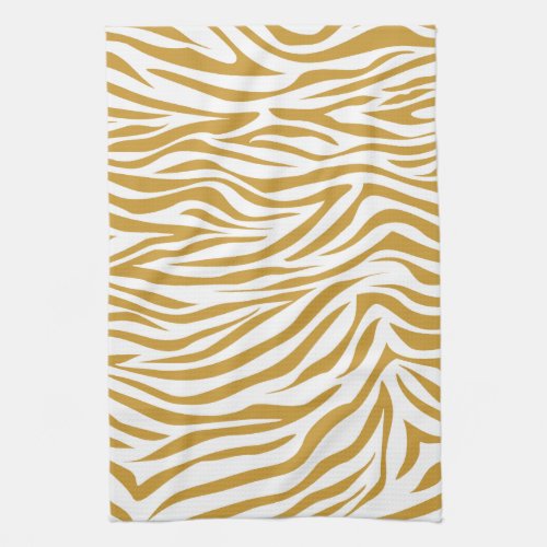 Sudan Brown Safari Zebra Towel