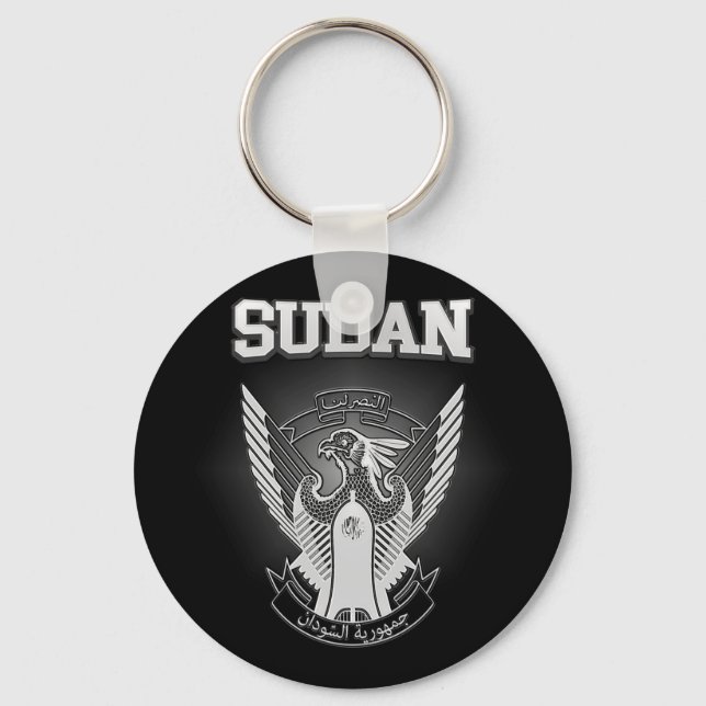 Sudan Coat of Arms Keychain (Front)
