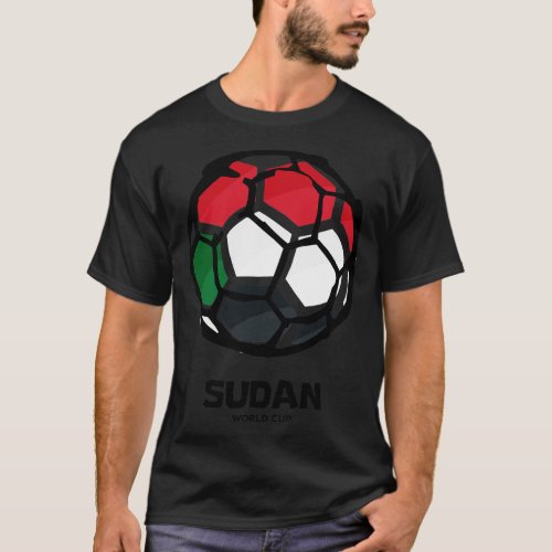 Sudan  Country Flag T_Shirt