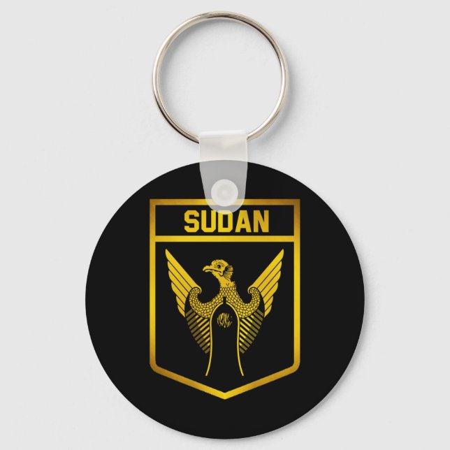 Sudan emblem keychain (Front)