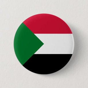 Sudan Flag Button