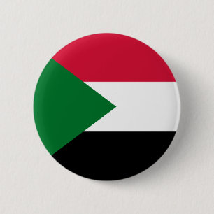 Sudan Flag Button