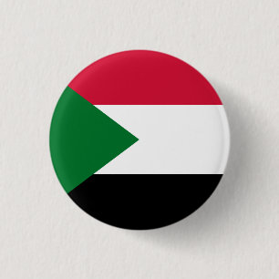 Sudan Flag Button