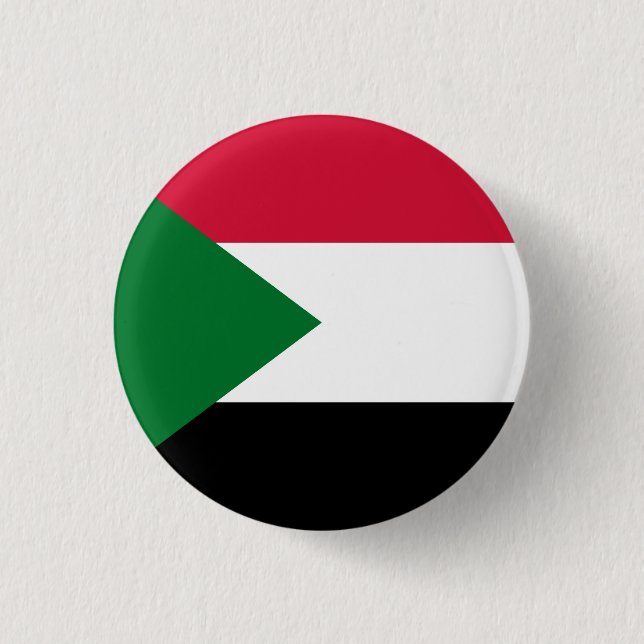 Sudan Flag Button (Front)