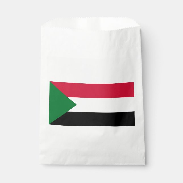 Sudan Flag Favor Bag (Front)