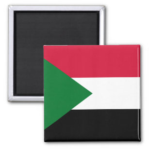 Sudan Flag Magnet