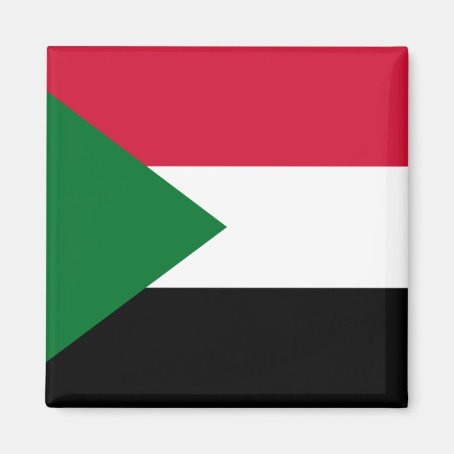 Sudan Flag Magnet (Front)