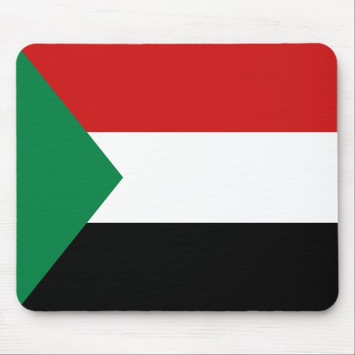 Sudan Flag Mousepad