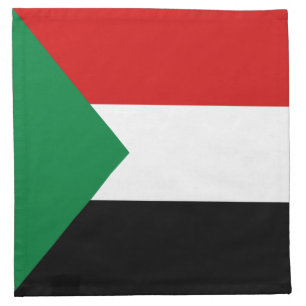 Sudan Flag Napkin