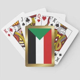 Sudan Flag Playing Cards