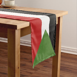 Sudan flag short table runner