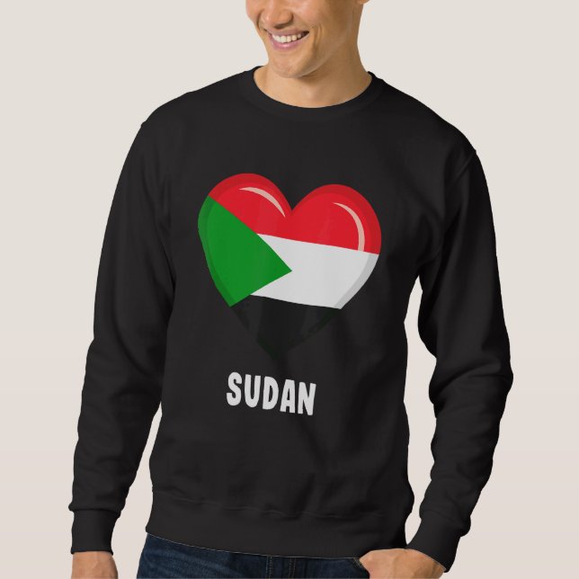 Sudan Flag Sweatshirt (Front)