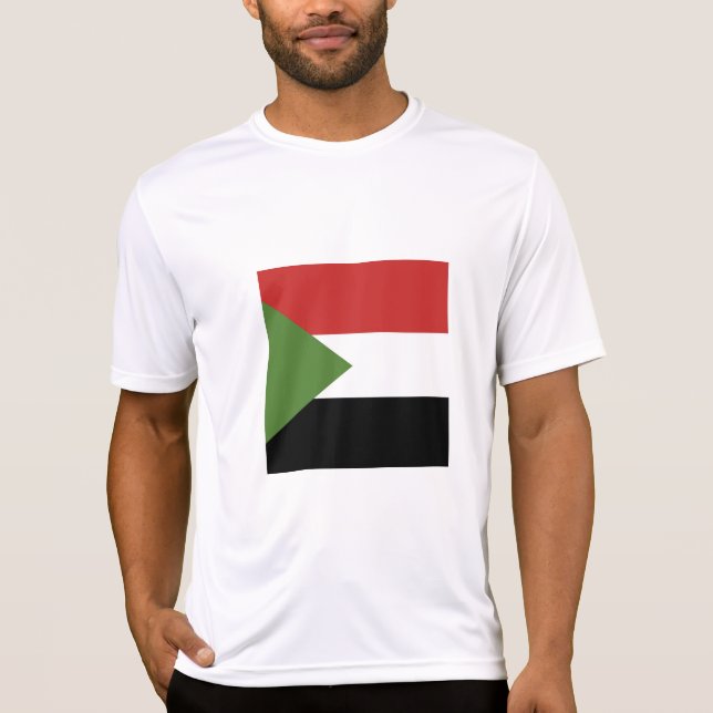 Sudan flag T-Shirt (Front)