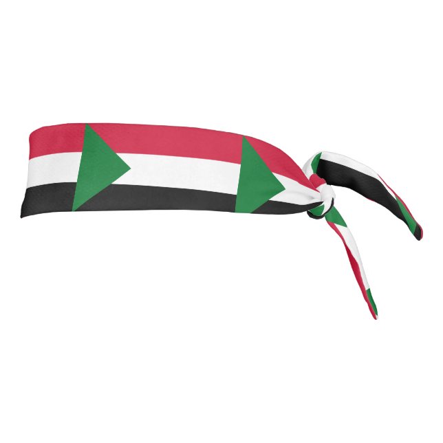 Sudan Flag Tie Headband (Rotate 90)