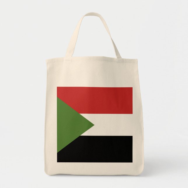 Sudan flag tote bag (Front)