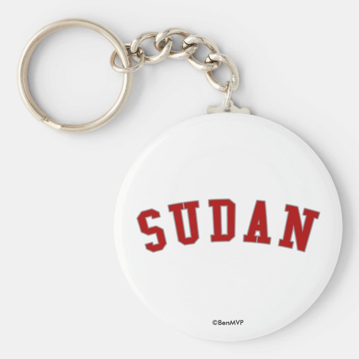 Sudan Key Chain
