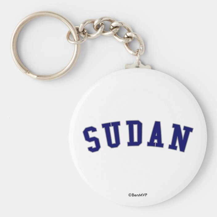 Sudan Keychain