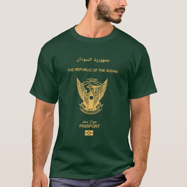 Sudan passport cover T-Shirt (Front)