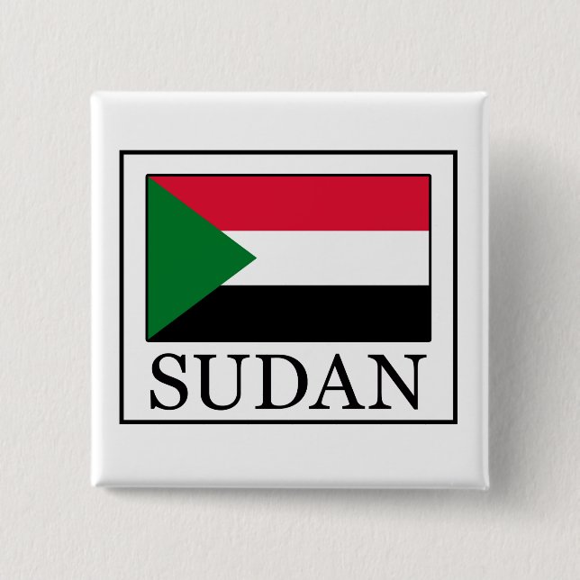 Sudan Pinback Button (Front)