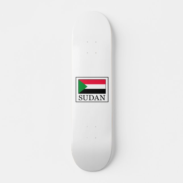 Sudan Skateboard Deck (Front)