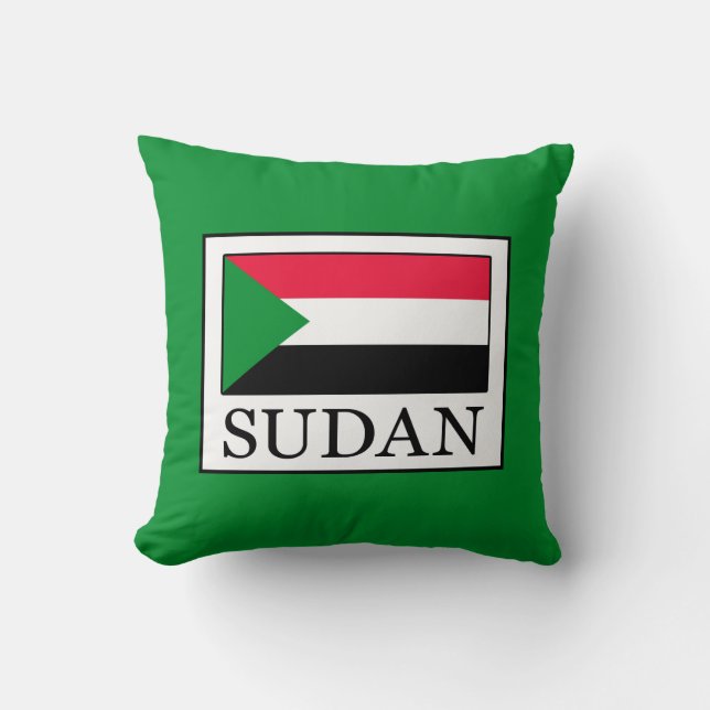Sudan Throw Pillow (Front)