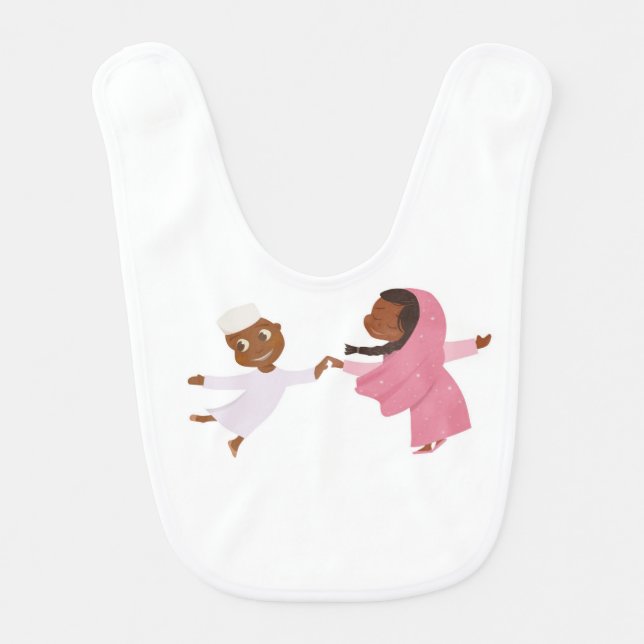 Sudanese children baby bib (Front)