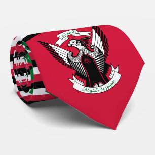 Sudanese Flag & Emblem, Flag of Sudan Neck Tie