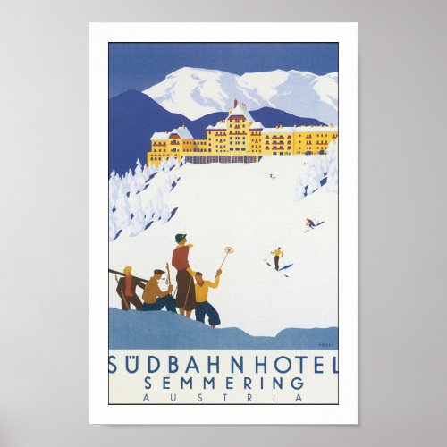 Sudbahn Hotel _ Semmering Poster