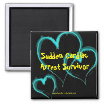 Sudden Cardiac Arrest Survivor Magnet