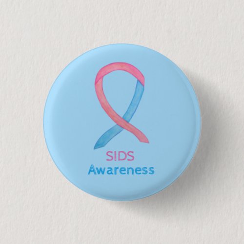 Sudden Infant Death SIDS Awareness Custom Pin