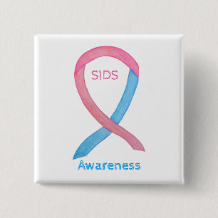 Sudden Infant Death (SIDS) Awareness Custom Pin