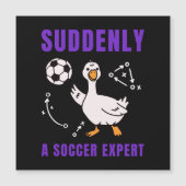 Suddenly a soccer expert (Front)