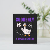 Suddenly a soccer expert (Standing Front)