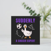 Suddenly a soccer expert (Standing Front)