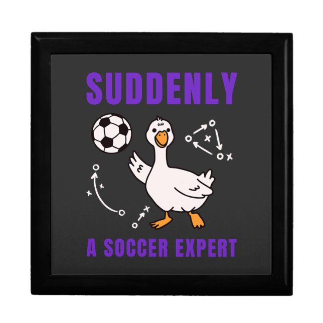 Suddenly a soccer expert gift box (Front)