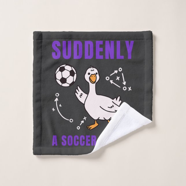 Suddenly a soccer expert wash cloth (Wash Cloth)