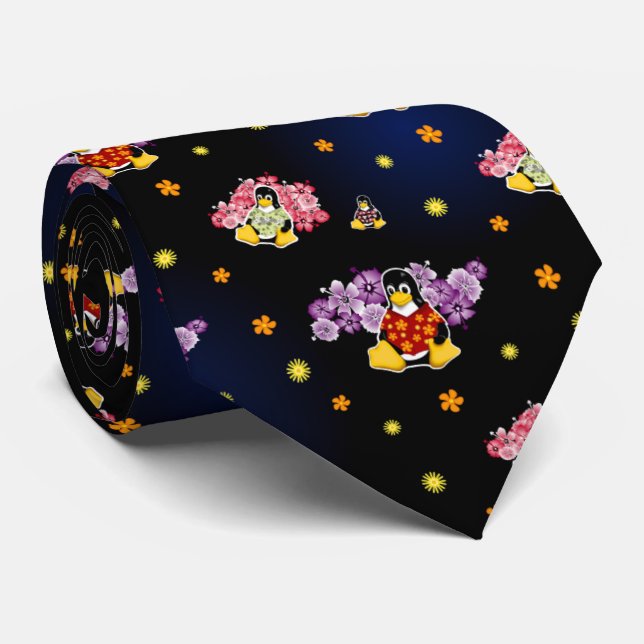 Suddenly Penguins 2 Tie (Rolled)