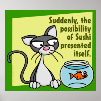 Suddenly Sushi Poster