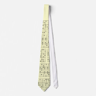 Sudoku #1 neck tie