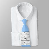 Sudoku #3 neck tie (Tied)