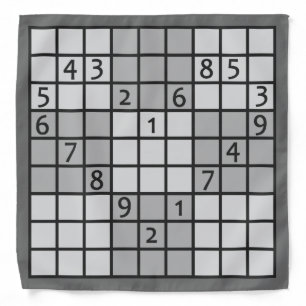SUDOKU bandana