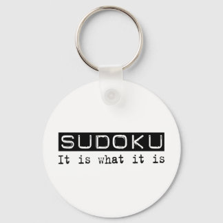 Sudoku It Is Keychain