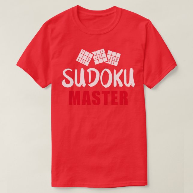 Sudoku master T-Shirt (Design Front)