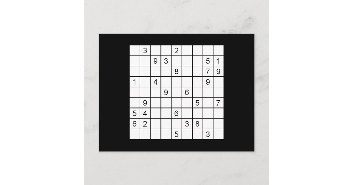 Sudoku Puzzle Blue and White  Puzzle #3 Poster for Sale by