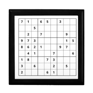 Sudoku Puzzle Gift Box