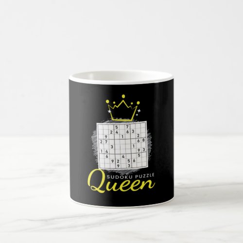 Sudoku Puzzle Queen Puzzle Japan Nerd Coffee Mug