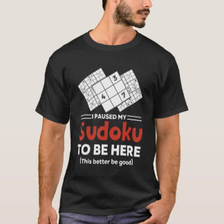 Sudoku Puzzle Sudoku  Sudoku solving Sodoku grid 8 T-Shirt