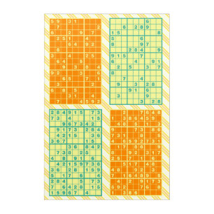 Sudoku Puzzles Acrylic Print