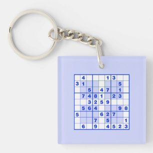 Sudoku Puzzles Keychain